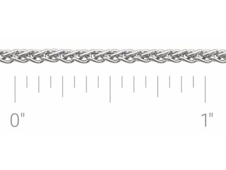 Sterling Silver 1.8 mm Wheat Chain by the Inch Online