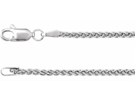 Sterling Silver 1.8 mm Wheat 20  Chain on Sale