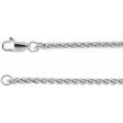 Sterling Silver 2.4 mm Wheat 7  Chain Sale