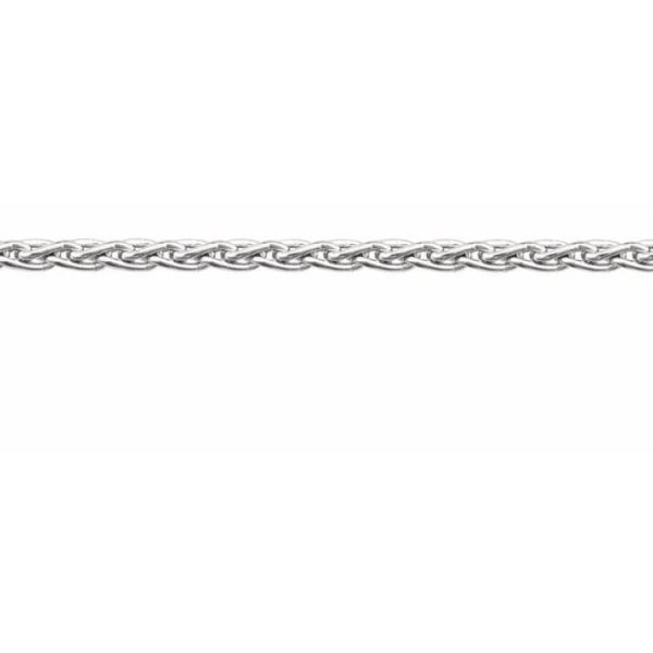 Sterling Silver 1.5 mm Wheat Chain by the Inch For Cheap