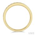 1 2 ctw Round Cut Diamond Wedding Band in 14K Yellow Gold Online Hot Sale