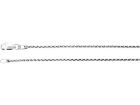 Sterling Silver 1.25 mm Wheat 18  Chain on Sale