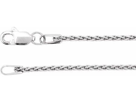 Sterling Silver 1.25 mm Wheat 20  Chain Online Sale