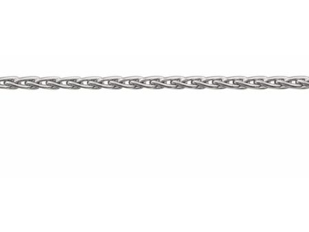 Sterling Silver 1.25 mm Wheat Chain by the Inch Online Hot Sale