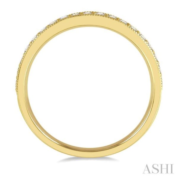 1 3 ctw Round Cut Diamond Wedding Band in 14K Yellow Gold Supply