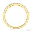 1 3 ctw 15Stones Round Cut Diamond Wedding Band in 14K Yellow Gold Discount