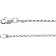 Sterling Silver 1.5 mm Wheat 7  Chain Supply