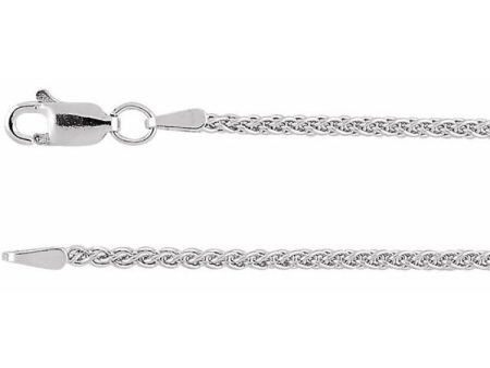 Sterling Silver 1.8 mm Wheat 24  Chain Discount