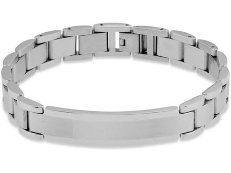 Stainless Steel 53x11.7 mm Identification 8  Bracelet For Discount