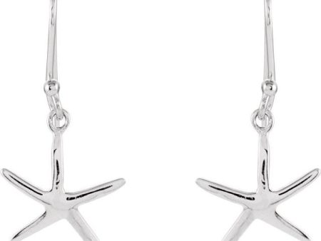 Sterling Silver Starfish Earrings Online Sale