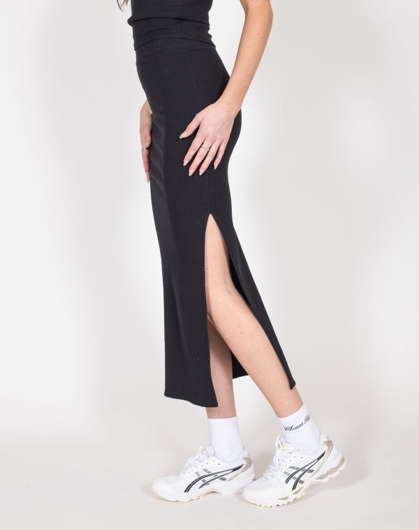 Ribbed Maxi Skirt Online