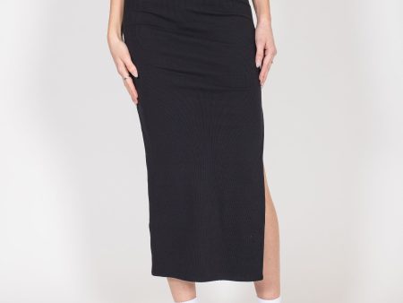 Ribbed Maxi Skirt Online