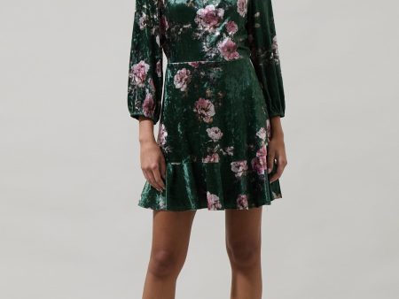 Shana Floral Mini Dress Discount