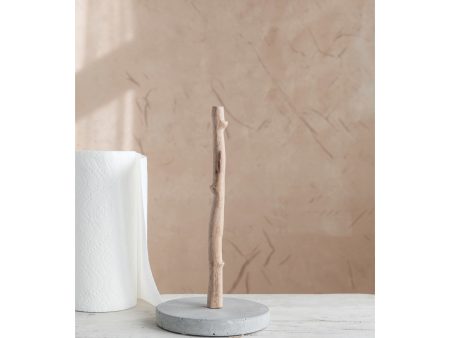 Wood Paper Towel Holder For Cheap