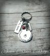 Teacher Keychain * Teach Love Inspire * Apple * Texturized  * Teacher Gift * Personalized * End of the year gift Online