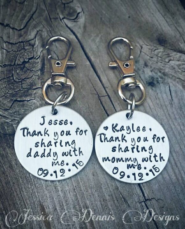 Wedding gift for Kids - Thank you for sharing mommy daddy with me - Including children - Blended Family- Bride s Children - Groom s Children Fashion