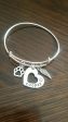 Silver tone Pet loss keepsake bracelet * Personalized with pet s name * Hand Stamped Online Hot Sale