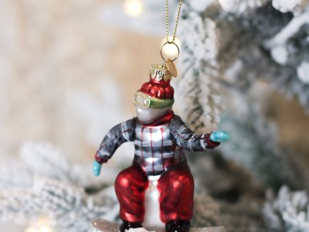 Snowboarder Ornamental on Sale