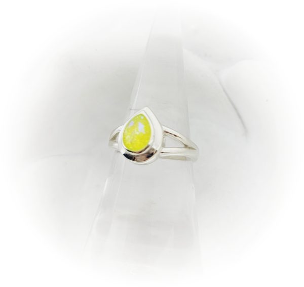 Sterling Silver Teardrop Cremation Ring Cheap