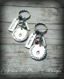 Teacher Keychain * Teach Love Inspire * Apple * Texturized  * Teacher Gift * Personalized * End of the year gift Online