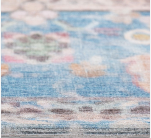 Printed Washable Rug-BLUSH Hot on Sale