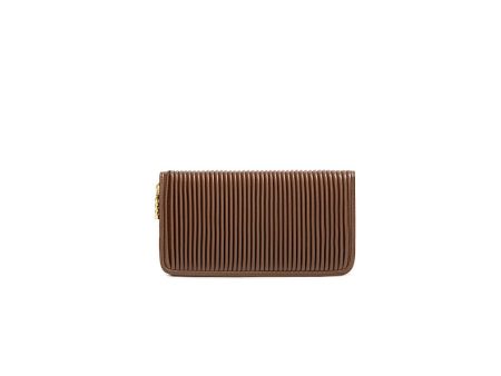 Sandy Pleated Wallet F24 Cheap