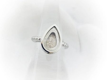 Teardrop Cremation Ring - Locket Ring For Discount