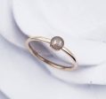 Rose Gold Plated Cremation Ring for Pet or Human Ashes Supply