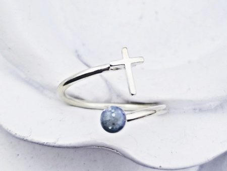 Sterling Silver Cross Cremation Ring Online