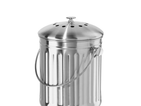 Stainless Compost Pail 3.8L Online Sale