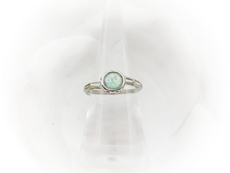 Sterling Silver 6mm Opalescent Cremation Ring Online