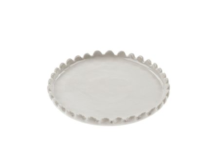 Scalloped Plate Hot on Sale