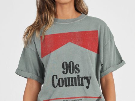 90 s Country Boyfriend Tee Hot on Sale