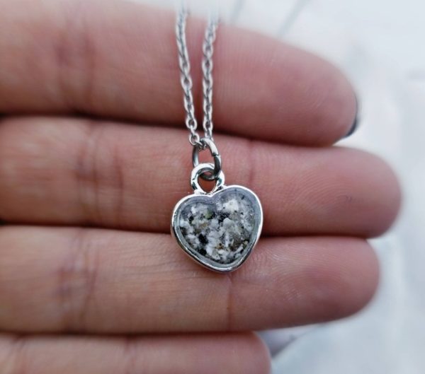 Heart Cremation Necklace For Cheap