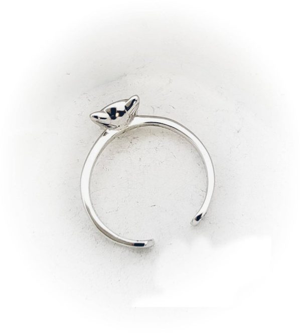 Sterling Silver Cat Cremation Ring Online Hot Sale