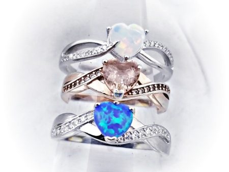 Heart Cremation Ring For Sale