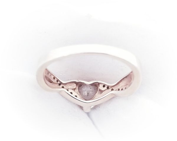 Heart Cremation Ring For Sale