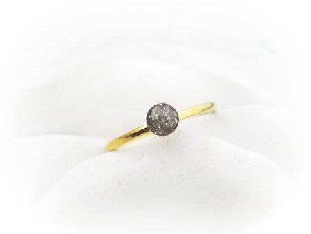 14k Gold Plated 4mm Cremation Ring on Sale