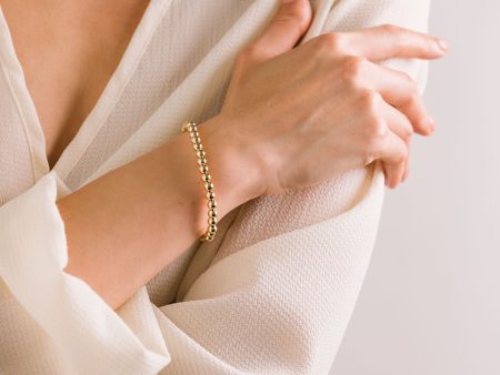 Gold Filled Stretch Bracelet Hot on Sale