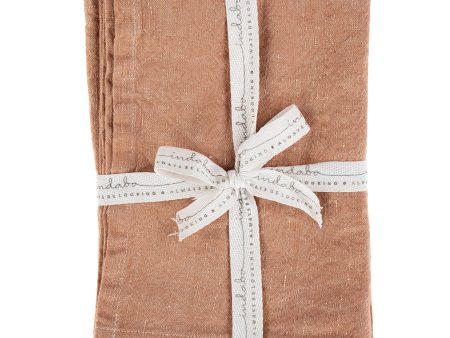 Stonewashed Linen Tea Towels X2 on Sale