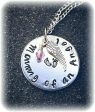 SALE Mommy of an angel* Hand stamped * Birthstone * Angel wing * Baby feet * Necklace or Bracelet Cheap