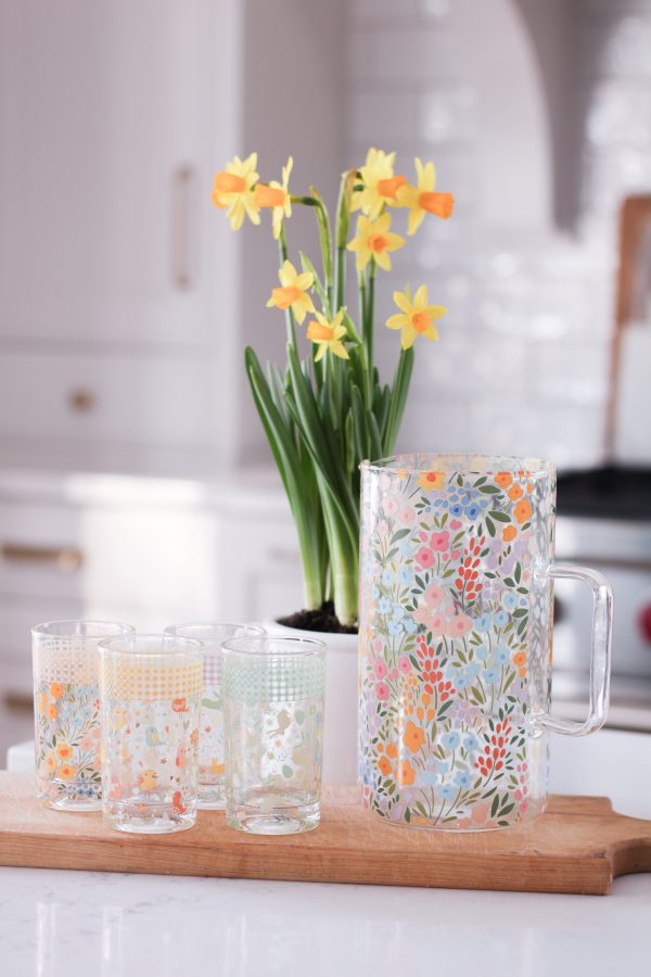 Spring Floral Glass Supply