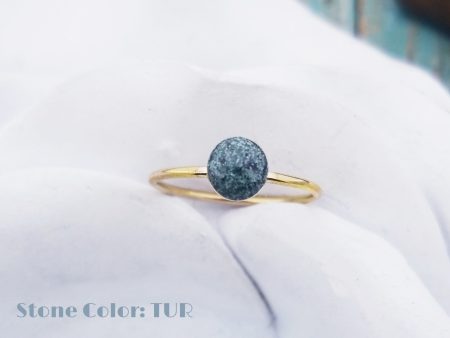 Gold Filled 6mm Cremation ring Fashion