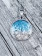 Beach Cremation Necklace Made with your loved one s actual ashes on Sale