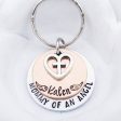 SISTER of an angel Kenzie custom keychain For Cheap