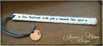 Teacher Bookmark* Penny with school year * The luckiest kids get a teacher like you * Can be personalized with your own words* Hand Stamped* Online now