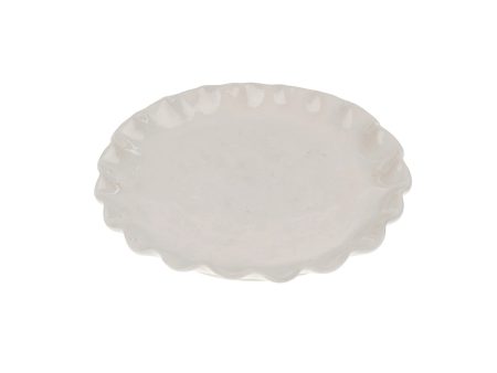 Calypso Scalloped Dessert Plate For Cheap