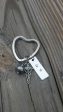 RN * CNA * LPN* Nurse* Keychain * Heart * Personalize if you d like * Sparkle bead Sale