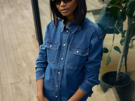 Sinem Denim Shirt Online Hot Sale