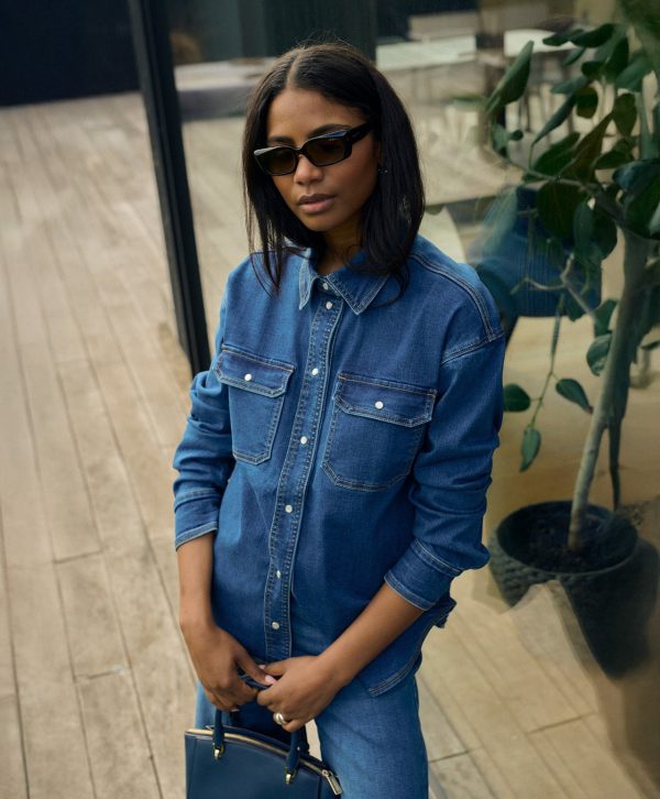 Sinem Denim Shirt Online Hot Sale